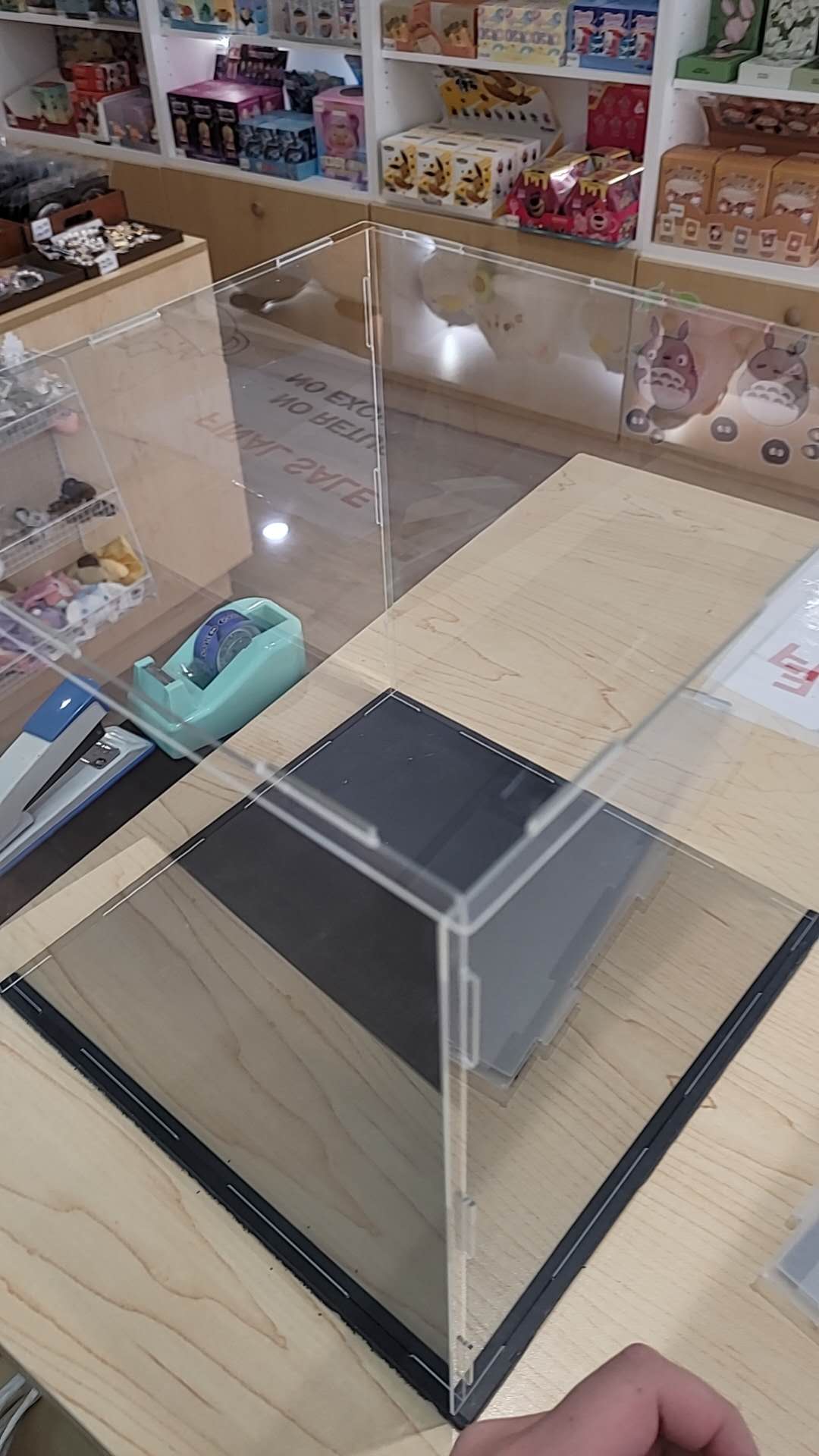 Plastic Clear Display Case for any Collection or Diy