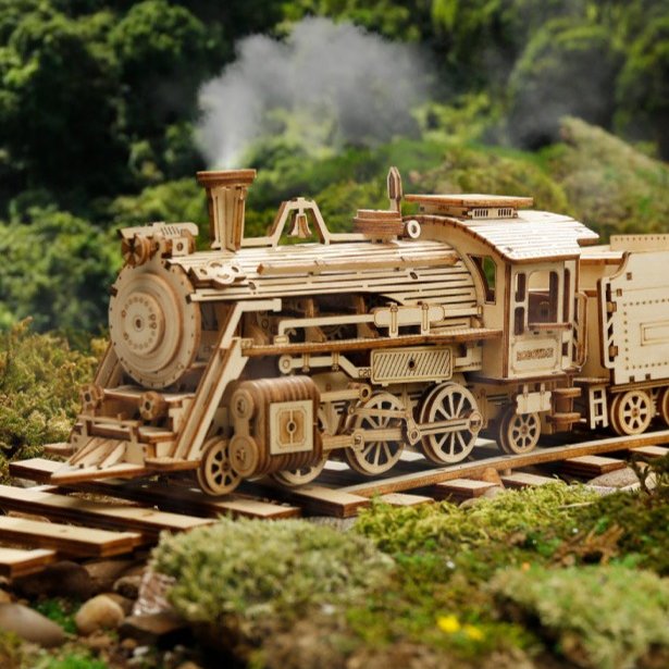 Wooden Locomotive