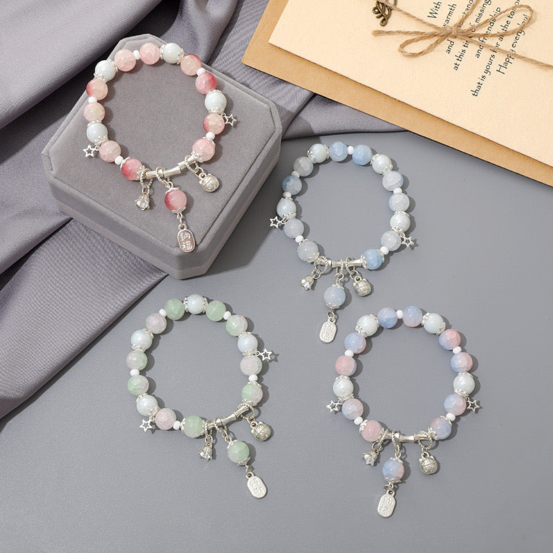 Earrings and Bracelet