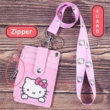 Zipper Card Holder + String