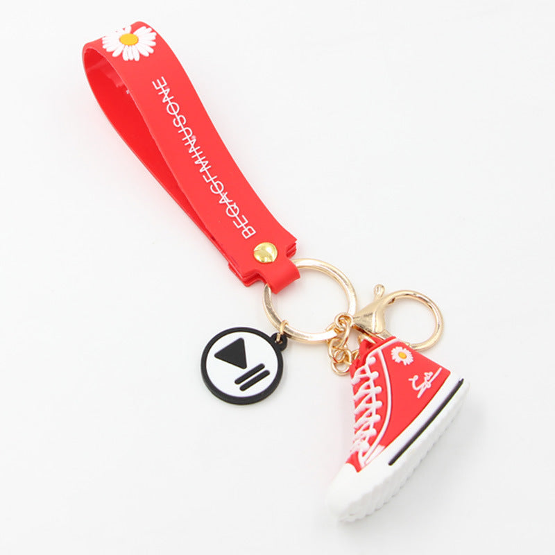 Canvas Shoes Keychain
