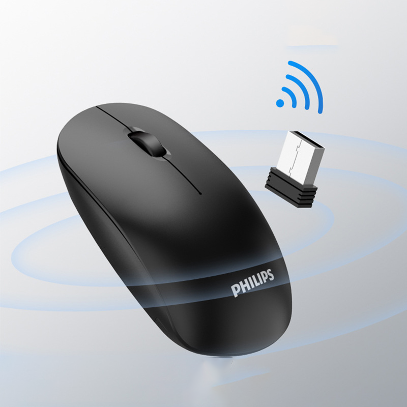 Wireless Mouse, 2.4 GHZ Wireless Connection, Range up to 33ft