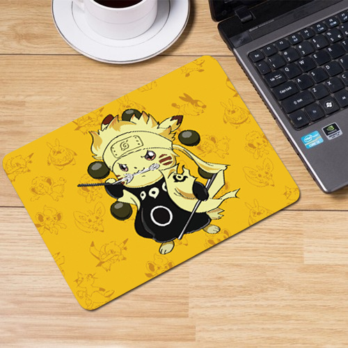 Pokemon Mousepad, Standard Medium Mouse Mat Anti-Slip Base for PC Office Working Gaming