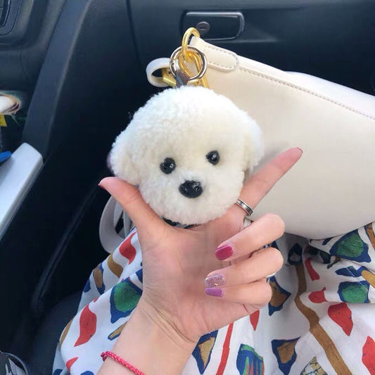 Cute Dog Plush Keychain Gift Decoration Popular