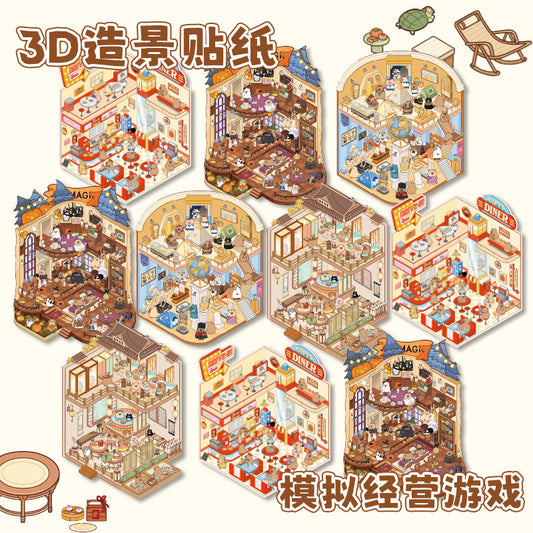 Decorate Sense Stickers Capybara Cute Gift New Arrivals
