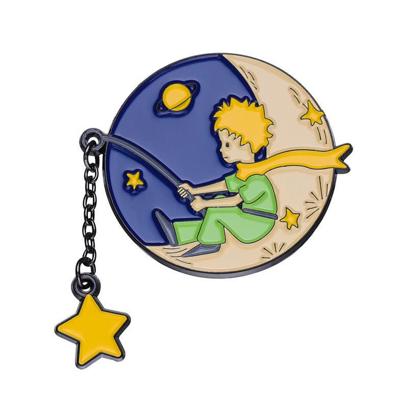 Pins Cute Little Prince Gift for Boys and Girls Decorations for The Bag
