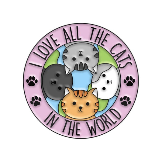 Cat lover Pins Cute and Popular Gift for your