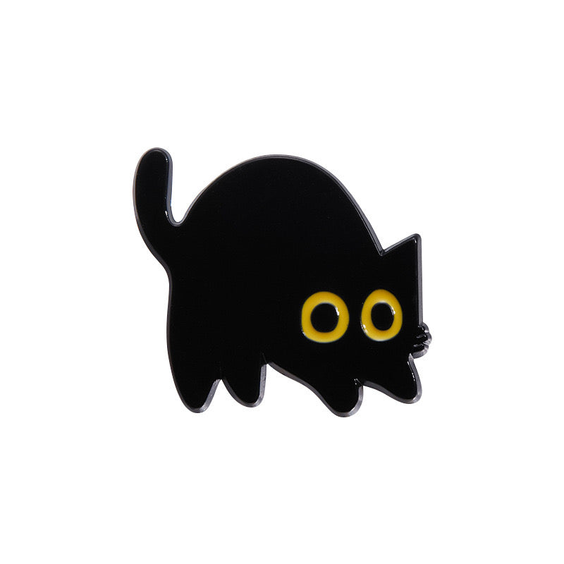 Cat Lover Pins Black Cat Gifts for you Popular Decoration