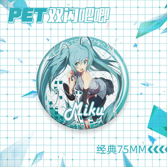Miku Pins Anime Lovers Miku Fans Gifts Decoration for Bag