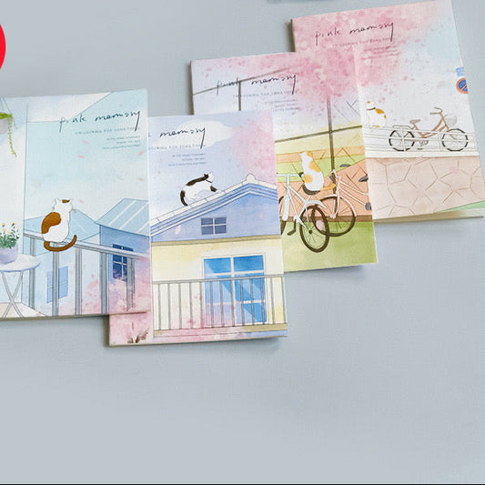 Cat Cute Notebooks Stationary High Quality Paper