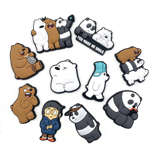 Bear Bear Cros Charms Jibbitz Decoration for the Slippers