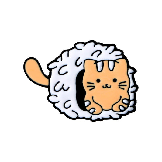 Sushi Cat Pins Cat Lovers Good Gift for Decoration