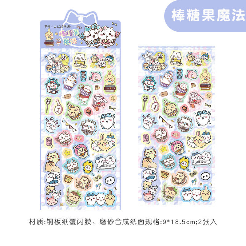 Chikawa Cute Stickers Decoration for Water Bottle Computer and Phone Case