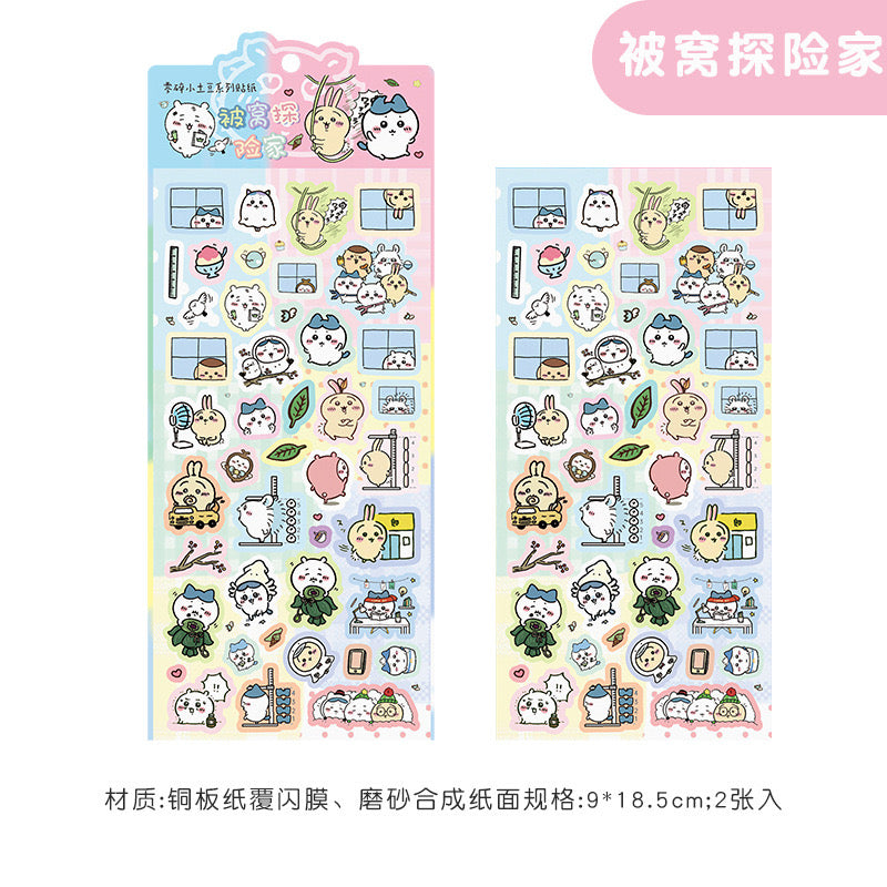 Chikawa Cute Stickers Decoration for Water Bottle Computer and Phone Case