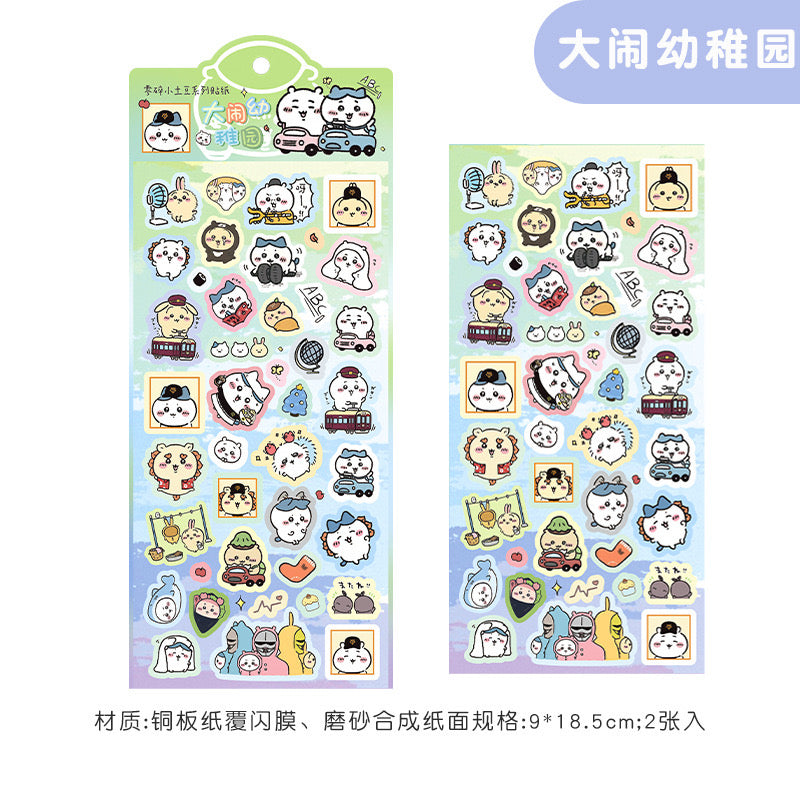 Chikawa Cute Stickers Decoration for Water Bottle Computer and Phone Case