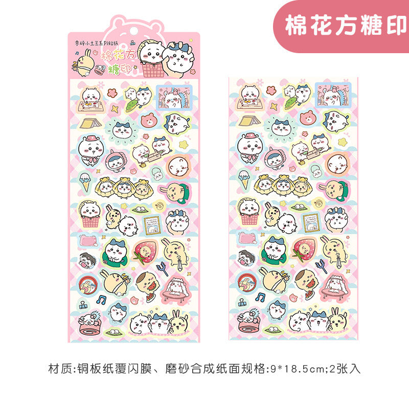 Chikawa Cute Stickers Decoration for Water Bottle Computer and Phone Case