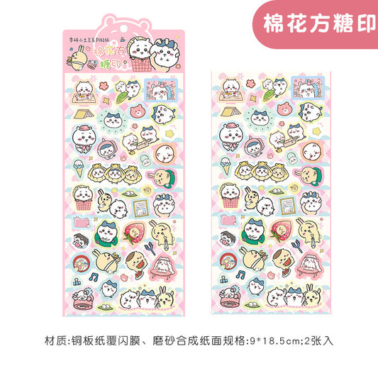 Chikawa Cute Stickers Decoration for Water Bottle Computer and Phone Case