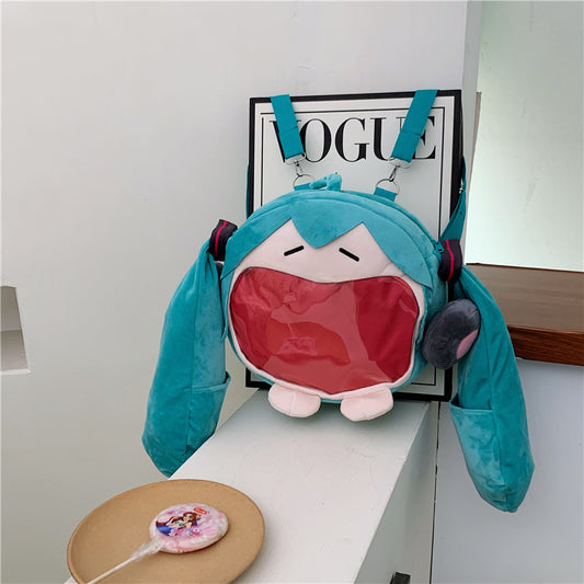 Miku Eat Bag 38Cm Miku Fans Cute Gift