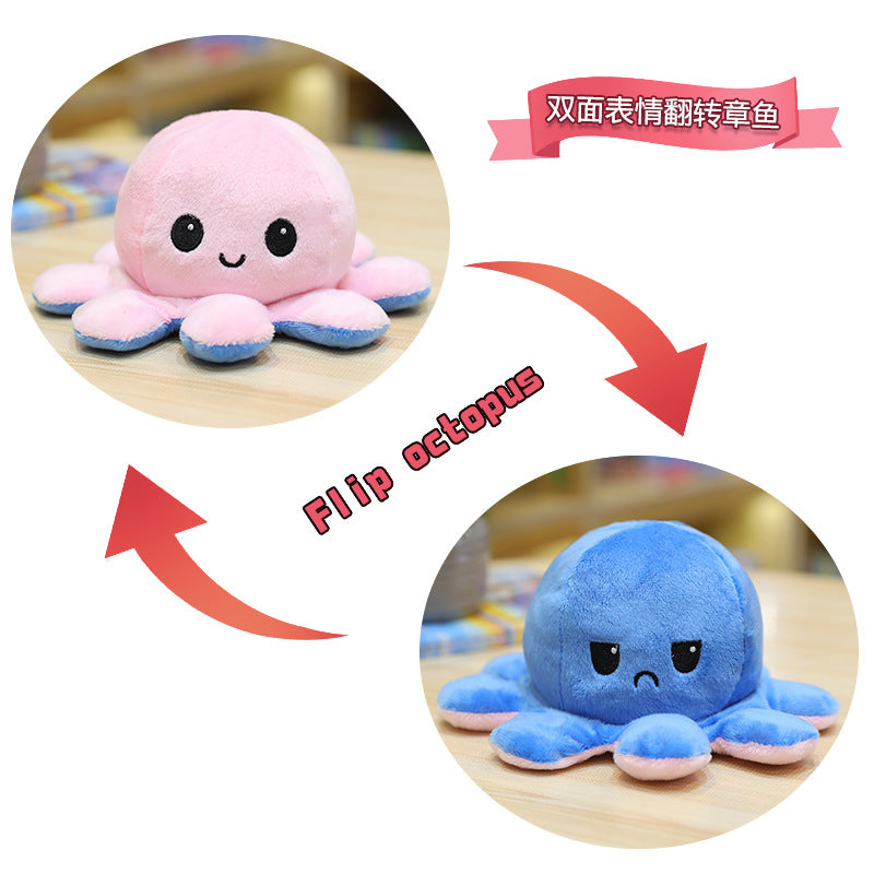Flip Octopus Plush Funny Gift and Cute Plush