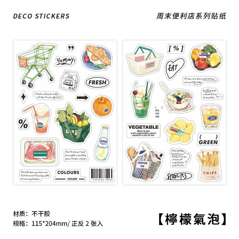 Diary Sticker Daily Life  Decoration Gift Journal Diary Stationery