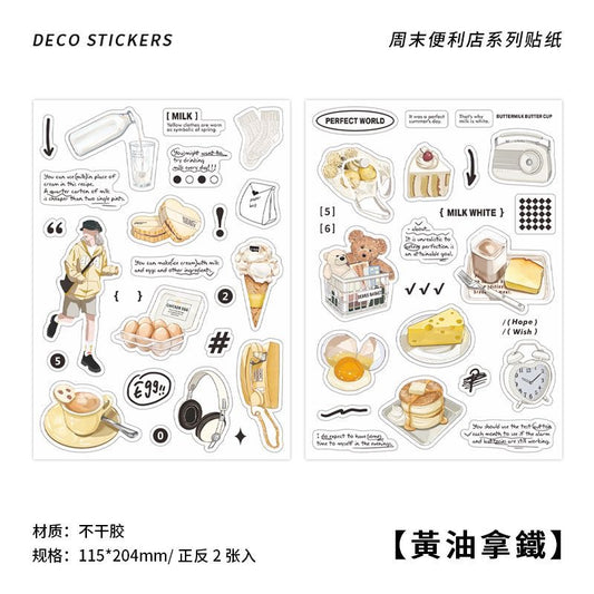 Diary Sticker Daily Life  Decoration Gift Journal Diary Stationery