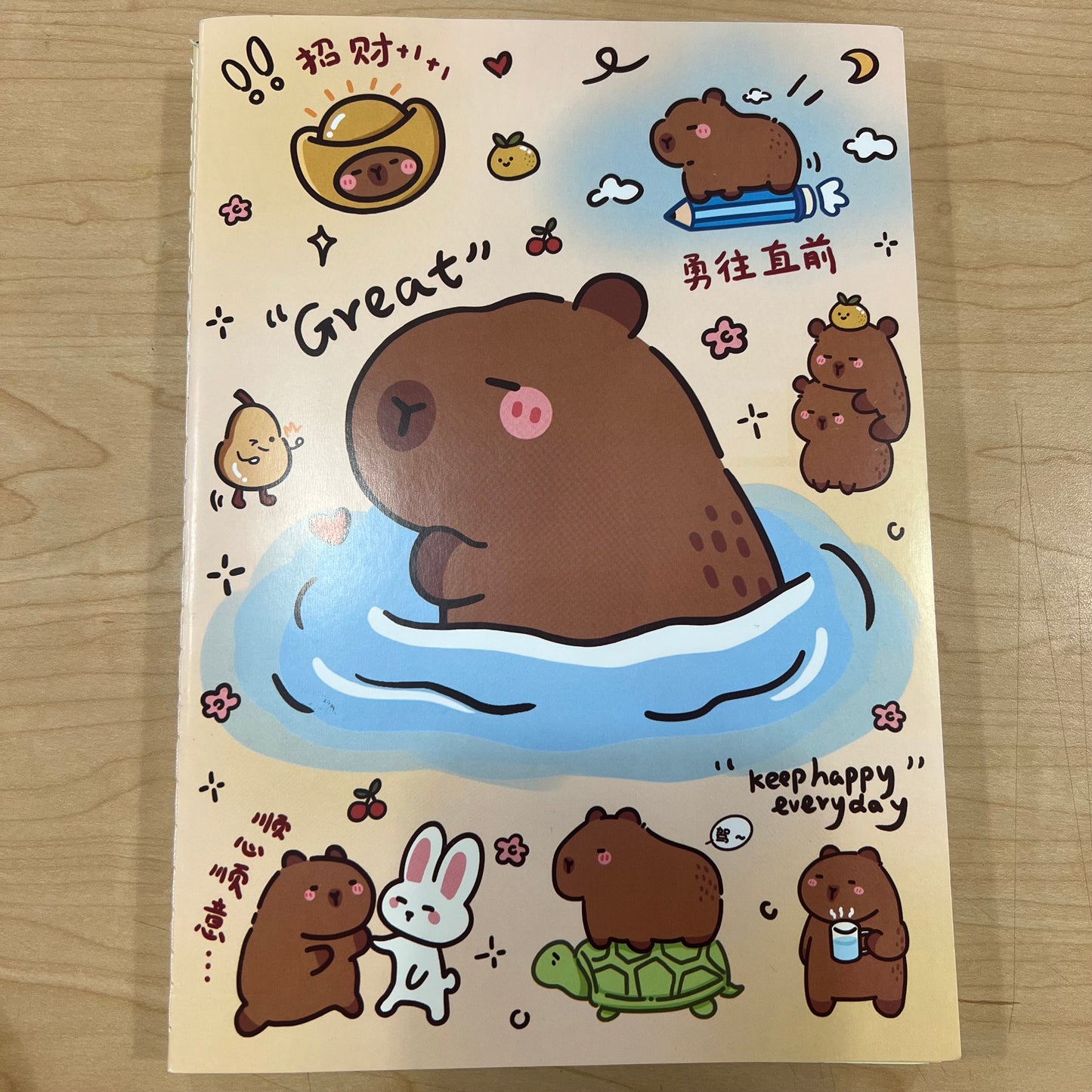 B5 Cute Notebooks High Quality Paper Capybara