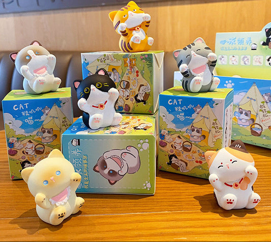 Cute Cat Figure Cat Lover Good Gift Decoration