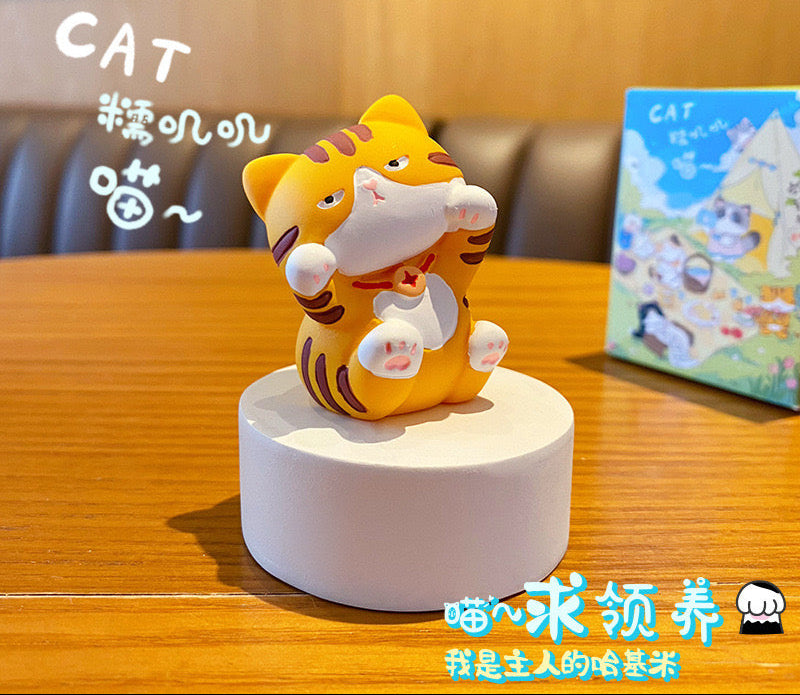 Cute Cat Figure Cat Lover Good Gift Decoration