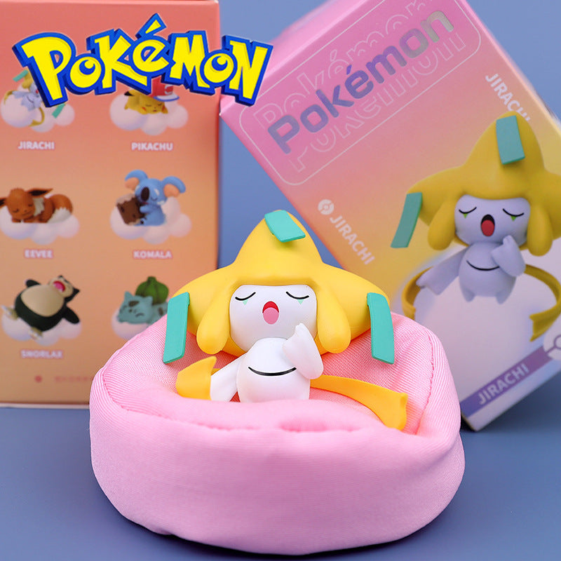 Pokemon Sleeping Figure, Kawaii Figure with Bean Bag – COZY GROTTO
