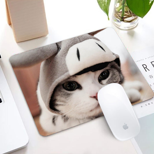 Kitty Mousepad, Standard Medium Mouse Mat Anti-Slip Base for PC Office Working Gaming