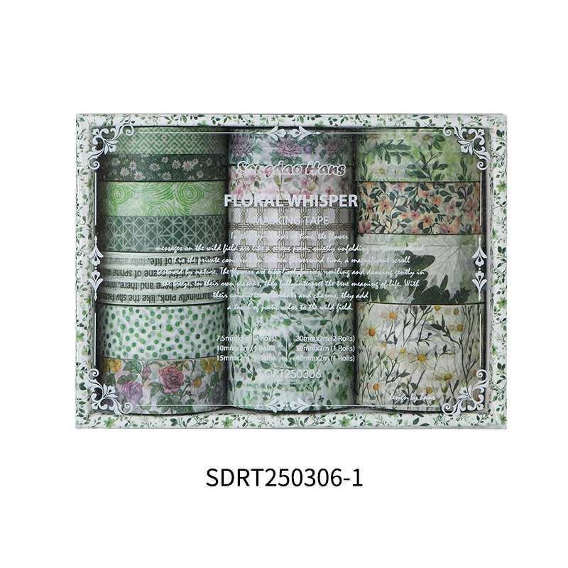 WASHI TAPE SET IN 15 ROLLS