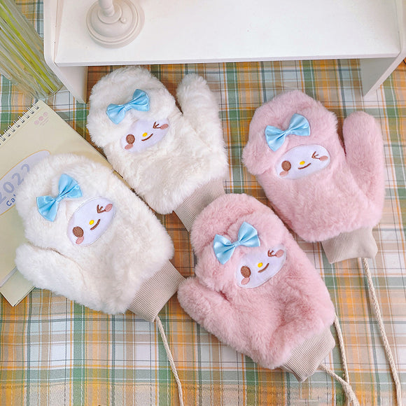 Cute Fluffy Mittens