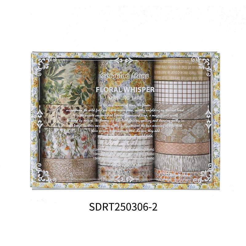 WASHI TAPE SET IN 15 ROLLS