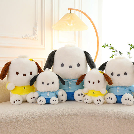 Pochacco Sanrio Plush, Fluffy Stuffed Animal Toys