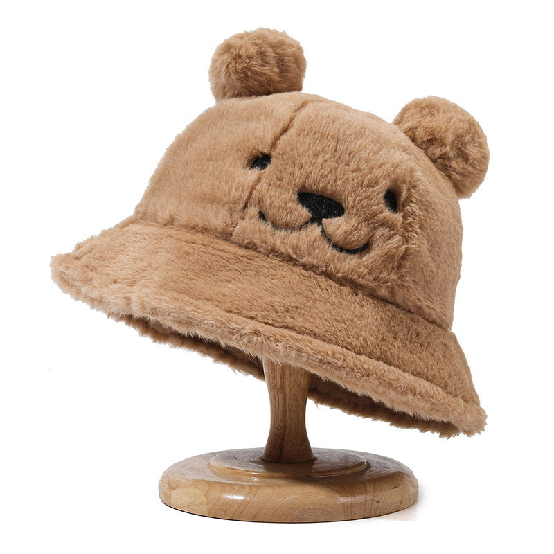 Fluffy Bear Bucket Hat