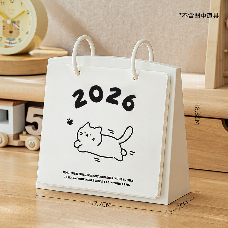 2026 Cat Cute Calendar Cat Lover Decoration
