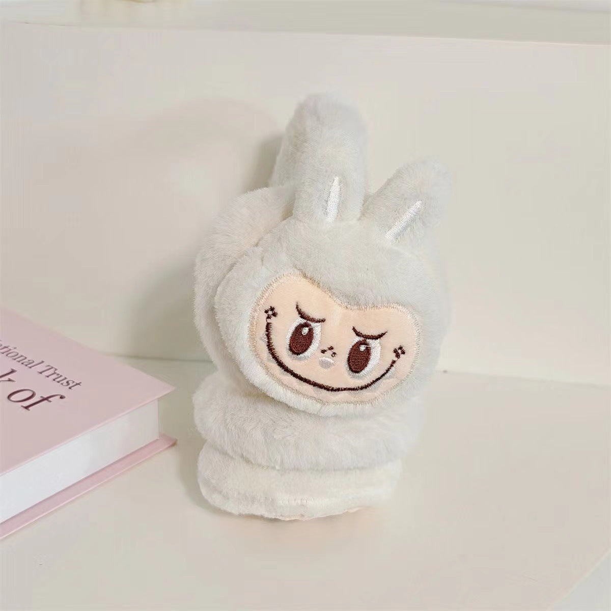 LABUBU FLUFFY EARMUFFS WINTER GIFT