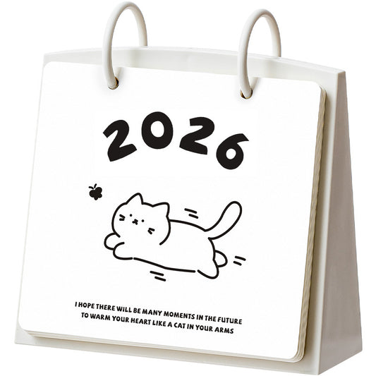 2026 Cat Cute Calendar Cat Lover Decoration