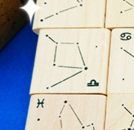 Constellation Stamp, Neat and Detailed, Crafting Decoration, Wooden Stamp