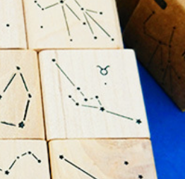 Constellation Stamp, Neat and Detailed, Crafting Decoration, Wooden Stamp